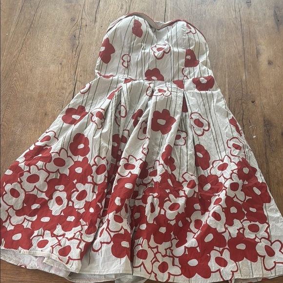LEMON COLA FLORAL DRESS - Picture 1 of 6